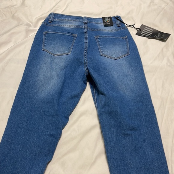 Blue Ripped Jeans - Picture 2 of 2